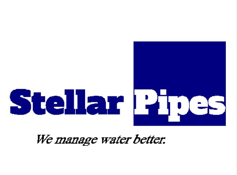 Stellar Pipes Official Quality Guarantee Emblem - We manage water better
